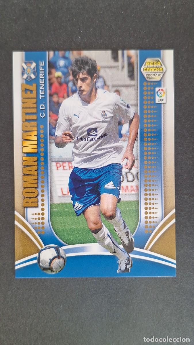 Cromos de F&uacute;tbol: L1 ROMAN MARTINEZ C. D. TENERIFE 262 PANINI MEGACRACKS 2009 2010 09 10