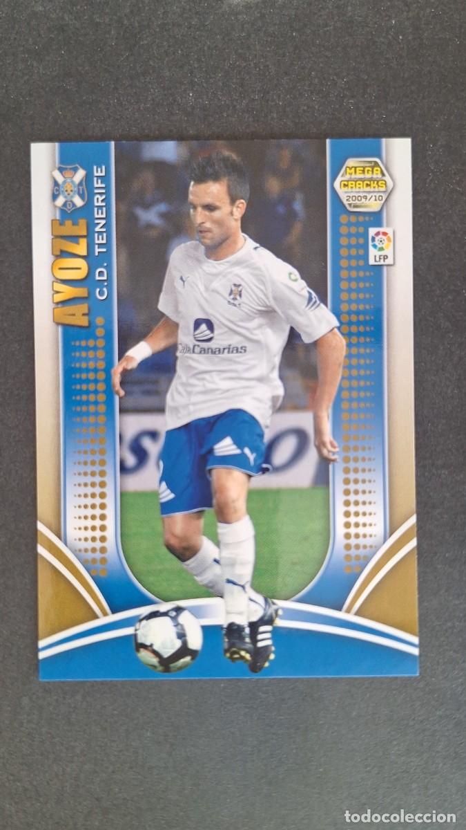Cromos de F&uacute;tbol: L1 AYOZE C. D. TENERIFE 266 PANINI MEGACRACKS 2009 2010 09 10