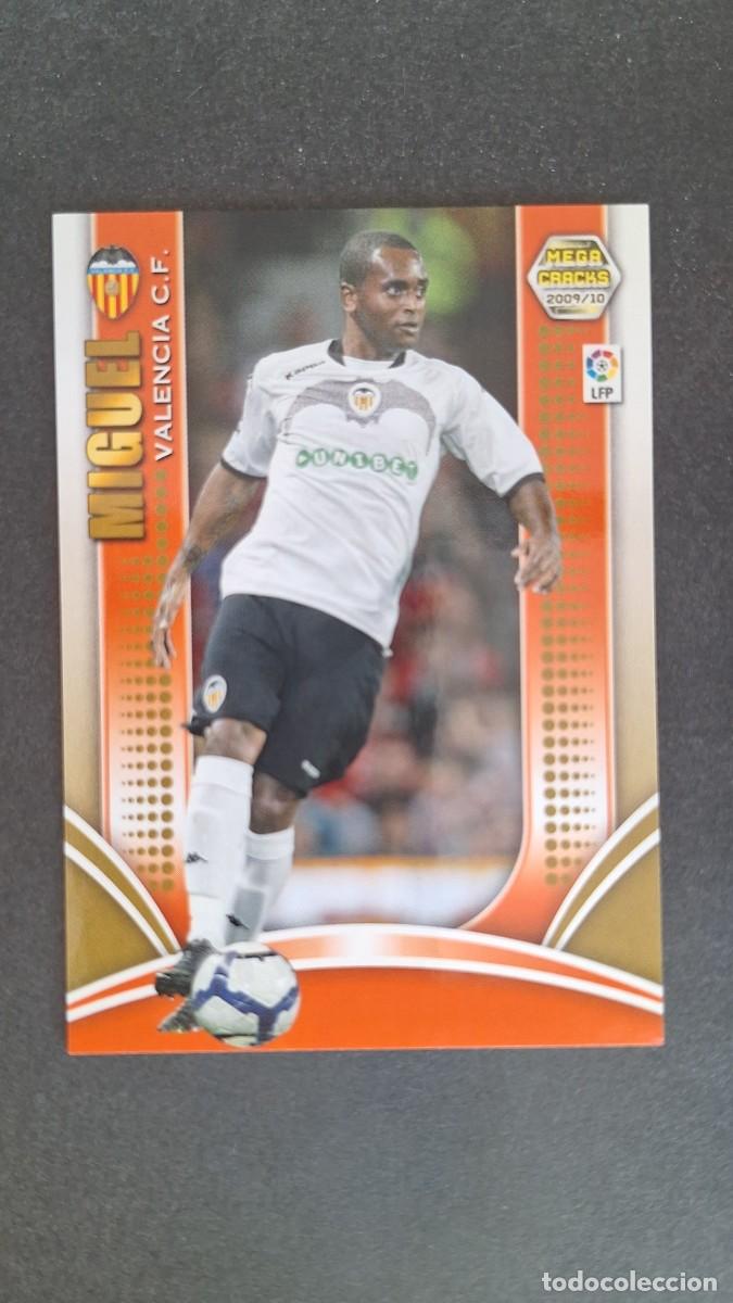 Cromos de F&uacute;tbol: L1 MIGUEL VALENCIA C. F. 273 PANINI MEGACRACKS 2009 2010 09 10