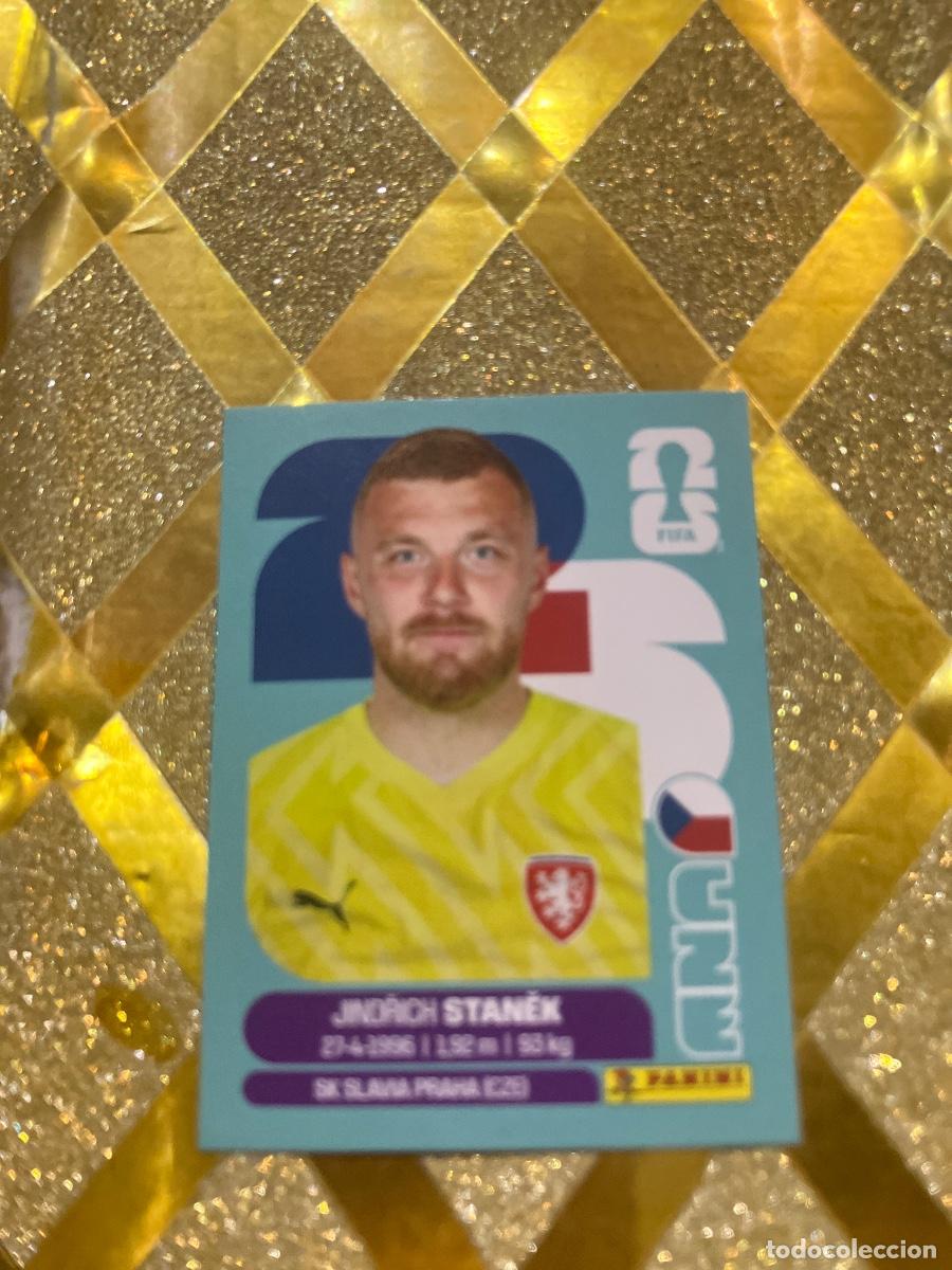 Cromos de F&uacute;tbol: CROMO DE F&Uacute;TBOL CZE 3 JINDRICH STANEK REPUBLICA CHECA MUNDIAL 2026 MEXICO-EEUU-CANADA PANINI !