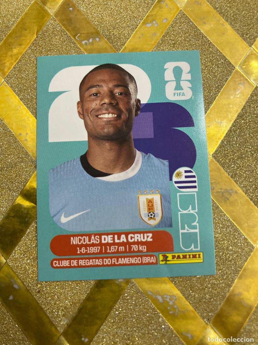 Cromos de F&uacute;tbol: CROMO DE F&Uacute;TBOL NUMERO URU 15 NICOLAS DE LA CRUZ URUGUAY MUNDIAL 2026 MEXICO-EEUU-CANADA PANINI !