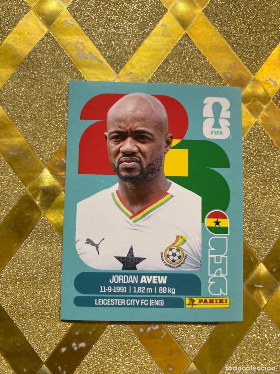 Cromos de F&uacute;tbol: CROMO DE F&Uacute;TBOL NUMERO GHA 16 JORDAN AYEW GHANA MUNDIAL 2026 MEXICO-EEUU-CANADA PANINI !