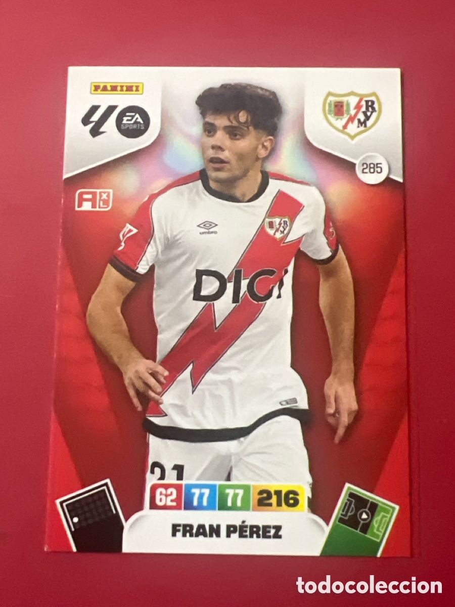 Cromos de F&uacute;tbol: C175. CARD ADRENALYN XL PANINI 2025-2026 25 26 REGULAR FRAN PEREZ RAYO VALLECANO 285