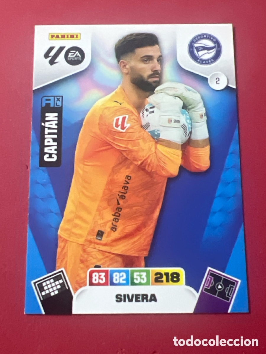 Cromos de F&uacute;tbol: C175. 2 SIVERA PORTERO DEL ALAV&Eacute;S 25 26 ADRENALYN XL 2025 2026