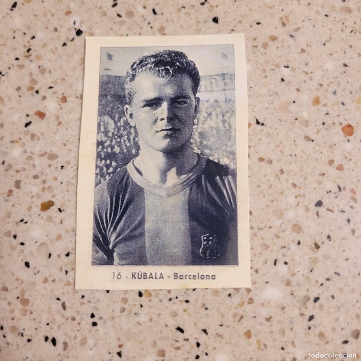 Figurine di Calcio: CROMO DE KUBALA DE LA COLECCION CAMPEONATOS NACIONALES RUIZ ROMERO 1952.LEER COMENTARIOS