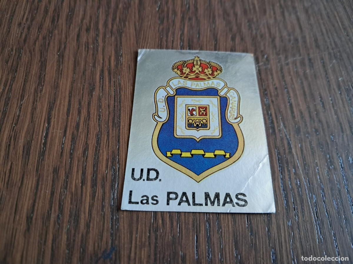 Football Stickers: CROMO DE F&Uacute;TBOL ESCUDO DEL U.D. LAS PALMAS., SIN PEGAR N&ordm; 131 LIGA MAGA 1983-1984/83-84 DE MAGA