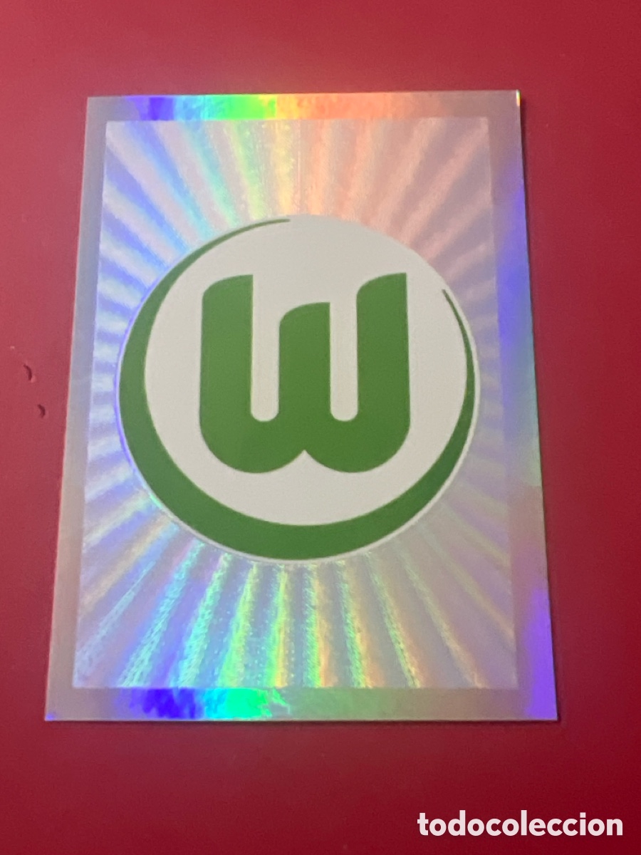 Cromos de Futebol: CROMO FUTBOL ESCUDO VFL WOLFSBURG SIN PEGAR N&ordm; 134 CHAMPIONS LEAGUE 2015-2016/15-16 TOPPS