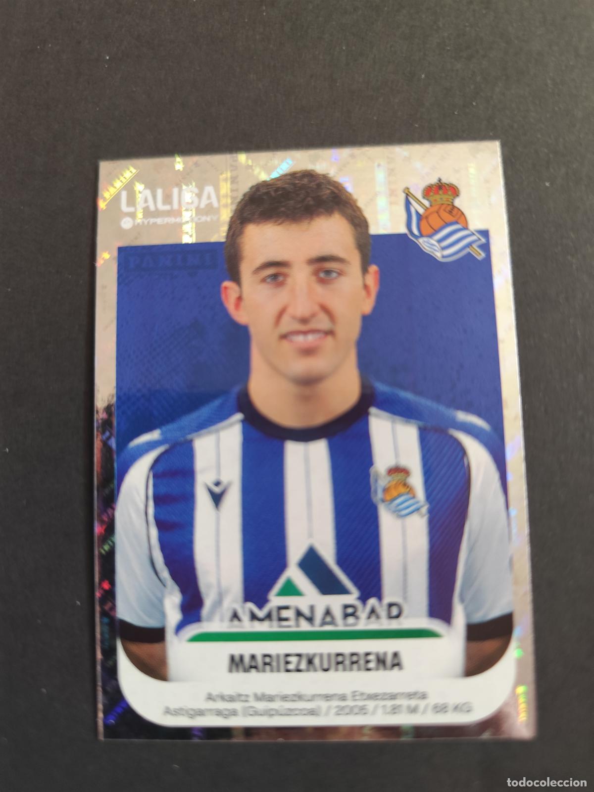 Cromos de F&uacute;tbol: 361 MARIEZKURRENA REAL SOCIEDAD B SEGUNDA 2&ordf; DIVISI&Oacute;N LIGA HYPERMOTION 2025 2026 25 26 PEDIDO M&Iacute;NIMO