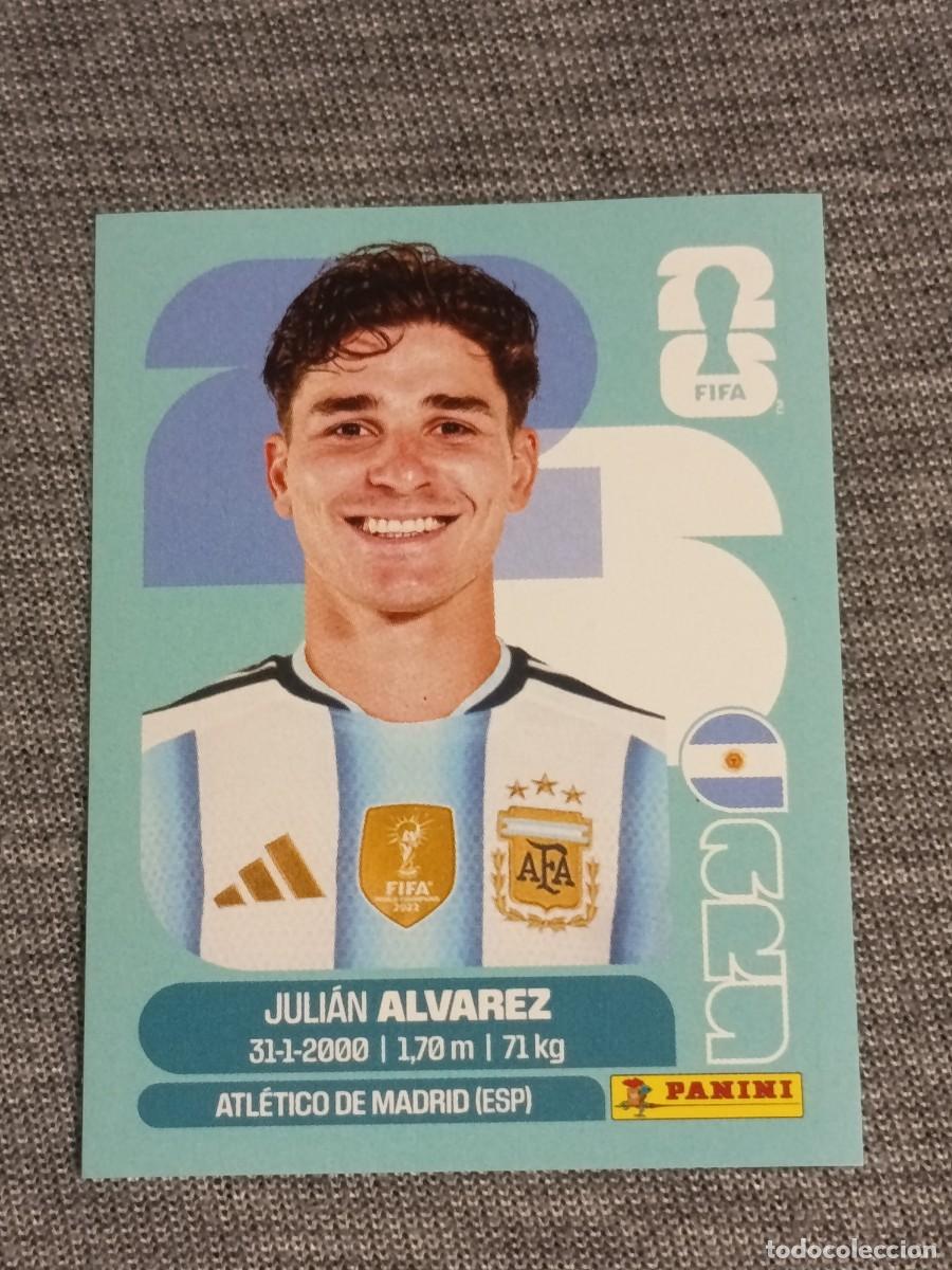 Cromos de F&uacute;tbol: JULIAN ALVAREZ ARG 19 STICKER MUNDIAL 2026 PANINI FIFA WORLD CUP NUEVO