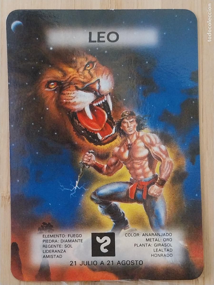 Cromos de F&uacute;tbol: LEO HOROSCOPO CALENDARIO 1999 PUBLI *** PIQUERAS MATEY SEGUROS PARLA *** REF BO 555
