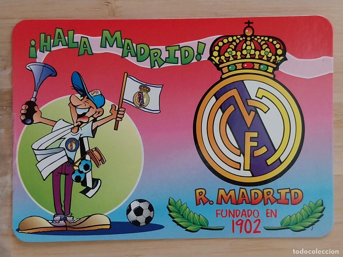 Cromos de F&uacute;tbol: REAL MADRID ILUSTRACION CALENDARIO 1999 PUBLI *** DECORACIONES DONOSTIARRA *** REF 2003