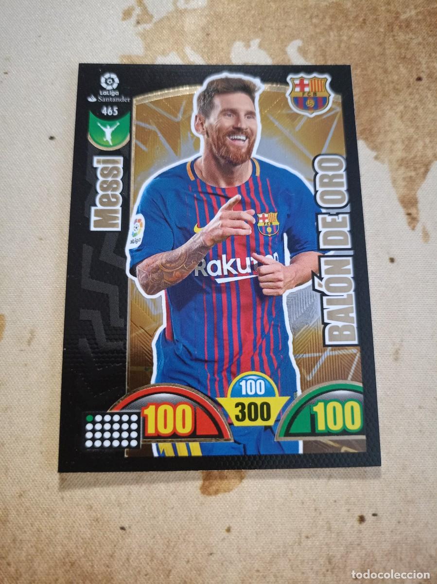 Cartes &agrave; collectionner de Football: Bal&oacute;n de oro 465 MESSI Adrenalyn 2017-18