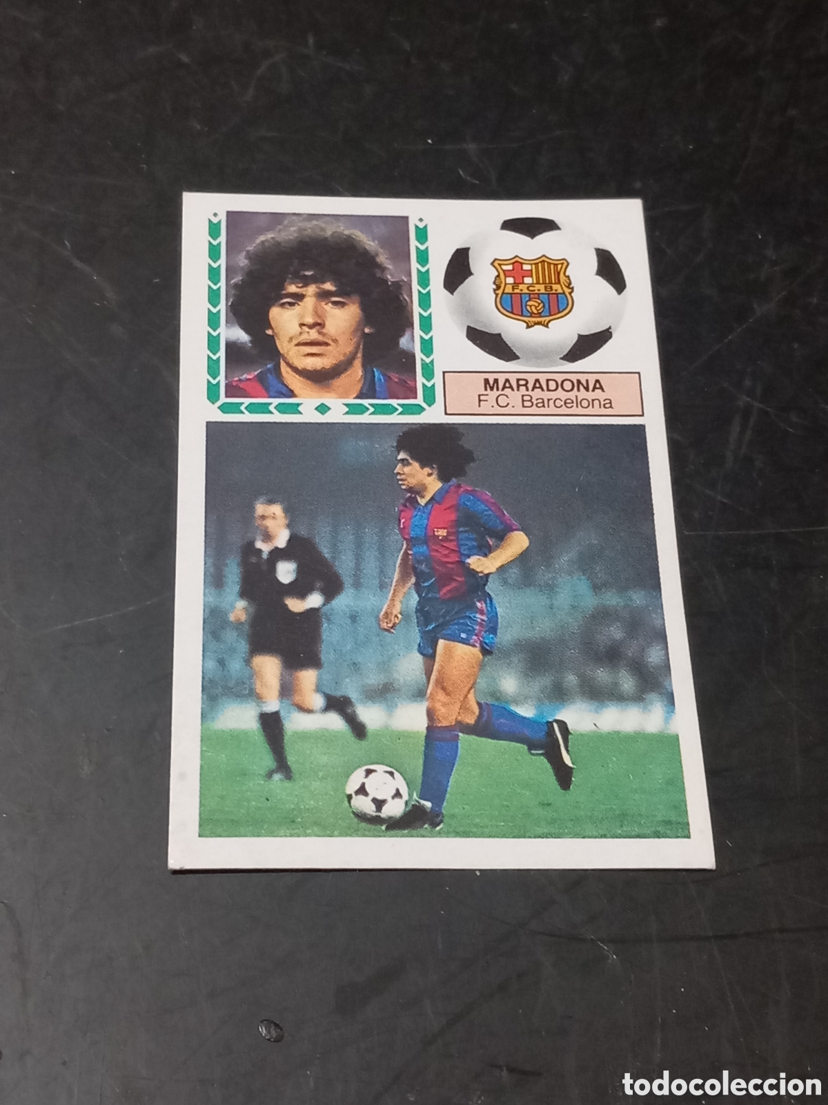 Cromos de F&uacute;tbol: FUTBOL CROMO MARADONA FC BARCELONA EDICIONES ESTE LIGA 83-84 83 84 NUNCA PEGADO ORIGINAL