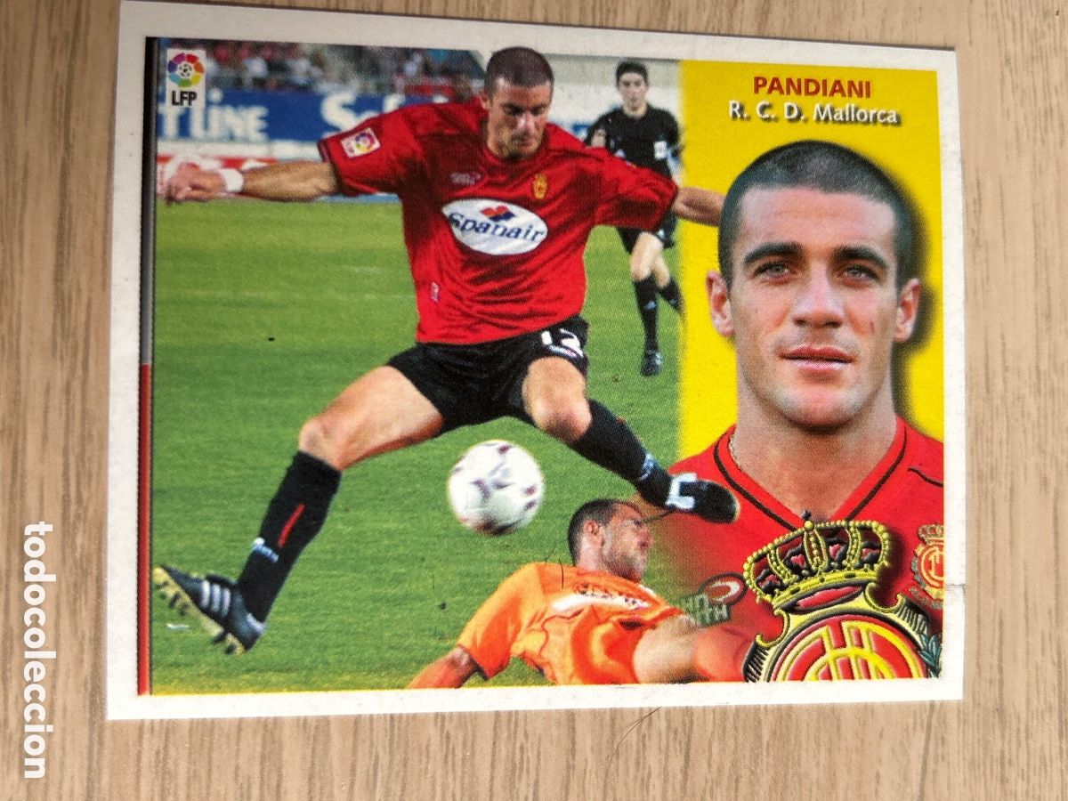 Cromos de F&uacute;tbol: PANDIANI MALLORCA COLOCA LIGA ESTE 2002 2003 02 03 NUNCA PEGADO SIN PEGAR