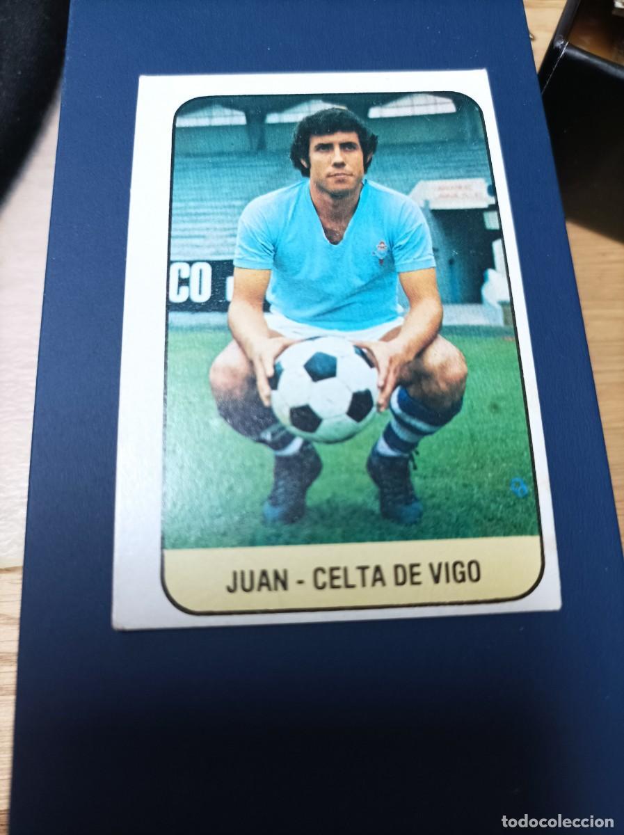 Cromos de F&uacute;tbol: 1978 1979 78 79 JUAN - CELTA (NUNCA PEGADO)