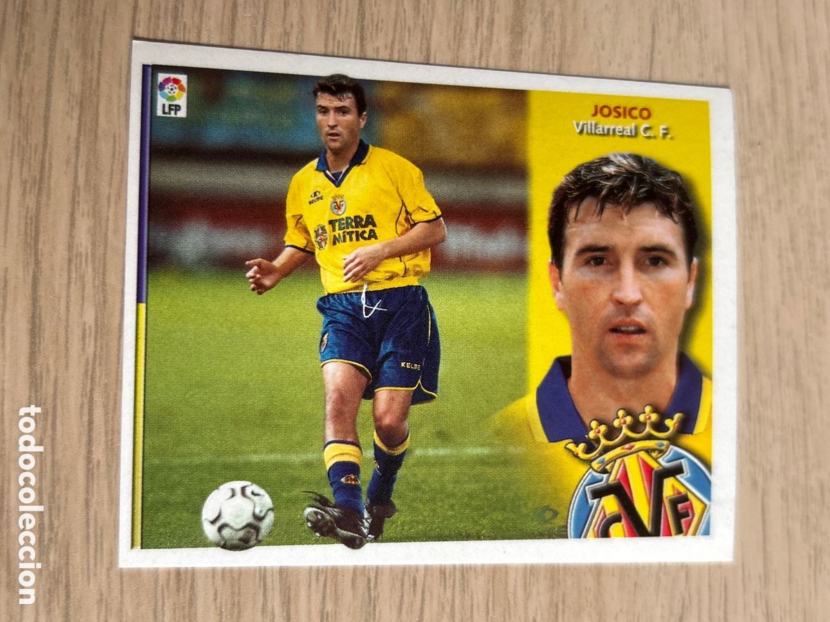 Cromos de F&uacute;tbol: JOSICO VILLARREAL C. F. COLOCA LIGA ESTE 2002 2003 02 03 NUNCA PEGADO SIN PEGAR