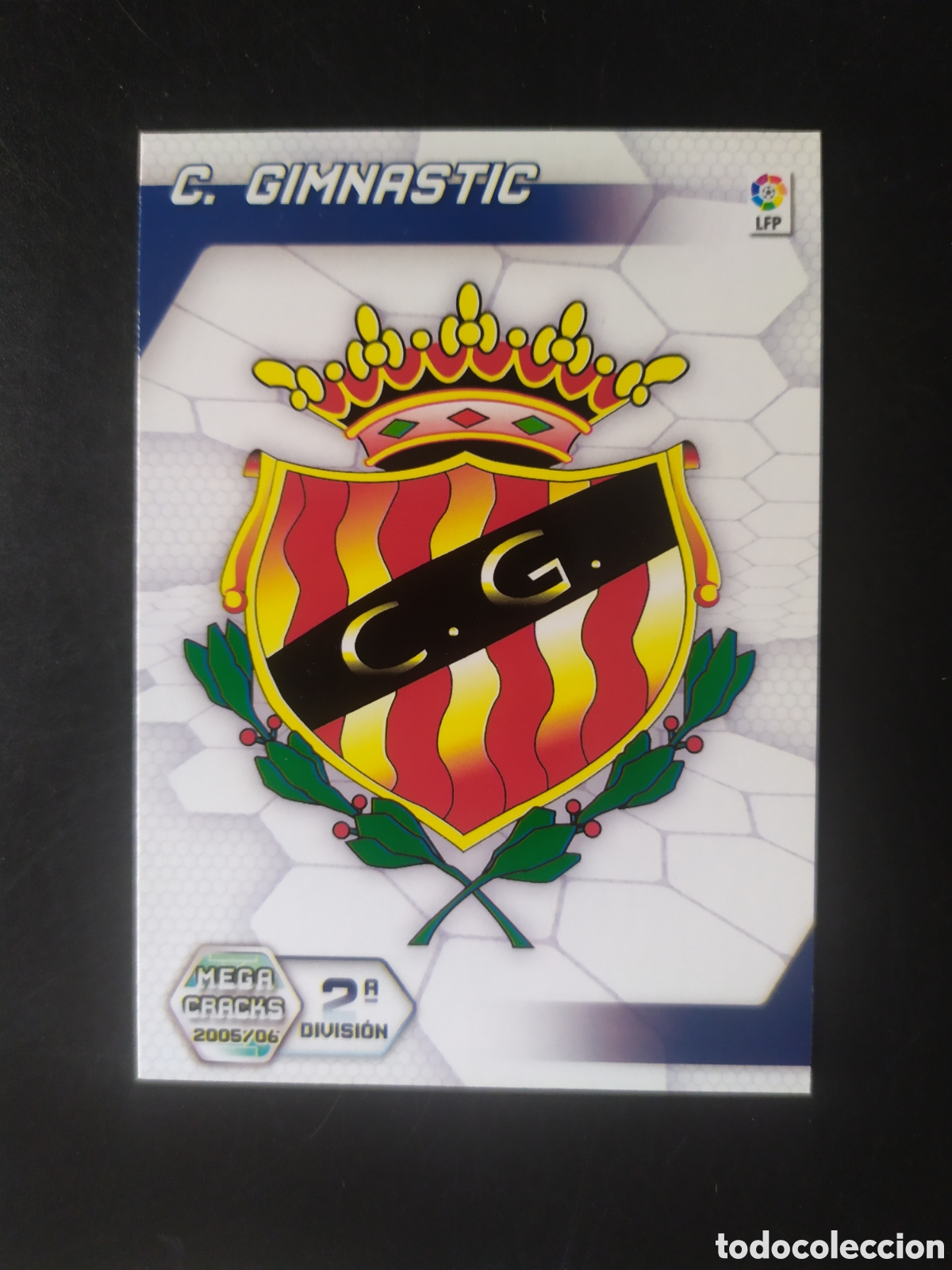 Cromos de F&uacute;tbol: Megacracks 2005 2006 05 06 panini escudo 2 divisi&oacute;n n&deg; 421 Gimnastic Tarragona