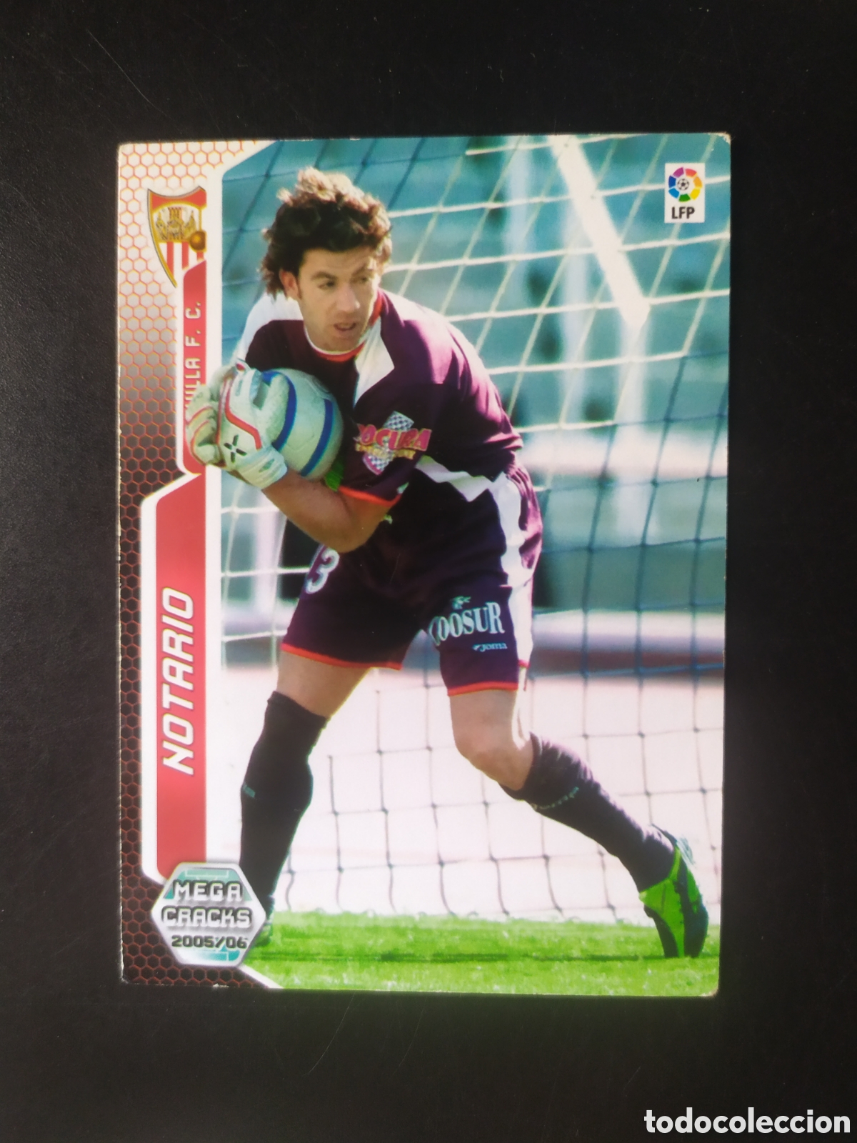 Cromos de F&uacute;tbol: Megacracks 2005 2006 05 06 panini Notario n&deg; 273 Sevilla