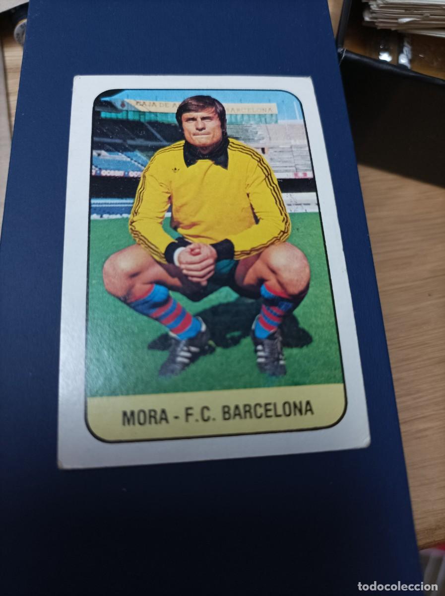 Cromos de F&uacute;tbol: 1978 1979 78 79 MORA - BARCELONA (NUNCA PEGADO)