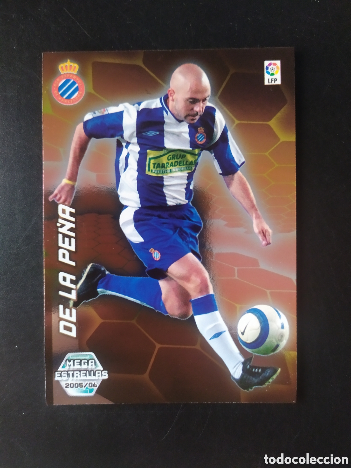 Cromos de F&uacute;tbol: Megacracks 2005 2006 05 06 panini De la Pe&ntilde;a estrellas n&deg; 383 Espanyol