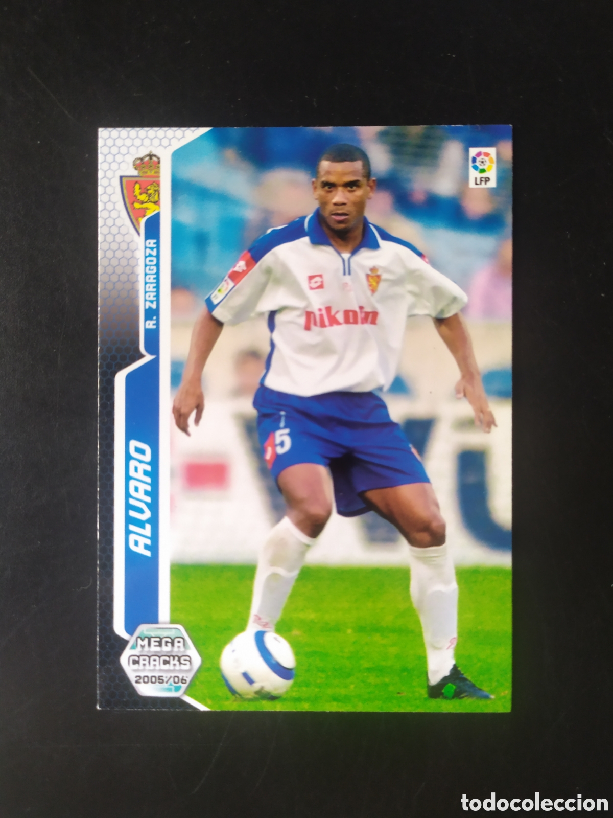 Cromos de F&uacute;tbol: Megacracks 2005 2006 05 06 panini Alvaro n&ordm; 348 Real Zaragoza