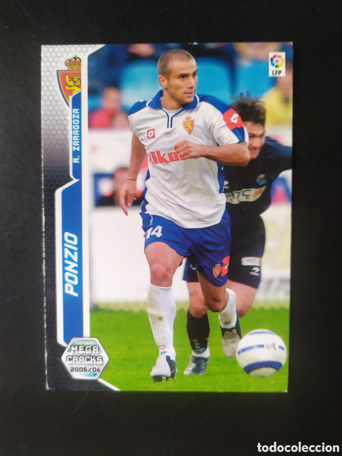 Cromos de F&uacute;tbol: Megacracks 2005 2006 05 06 panini Ponzio n&ordm; 345 Real Zaragoza