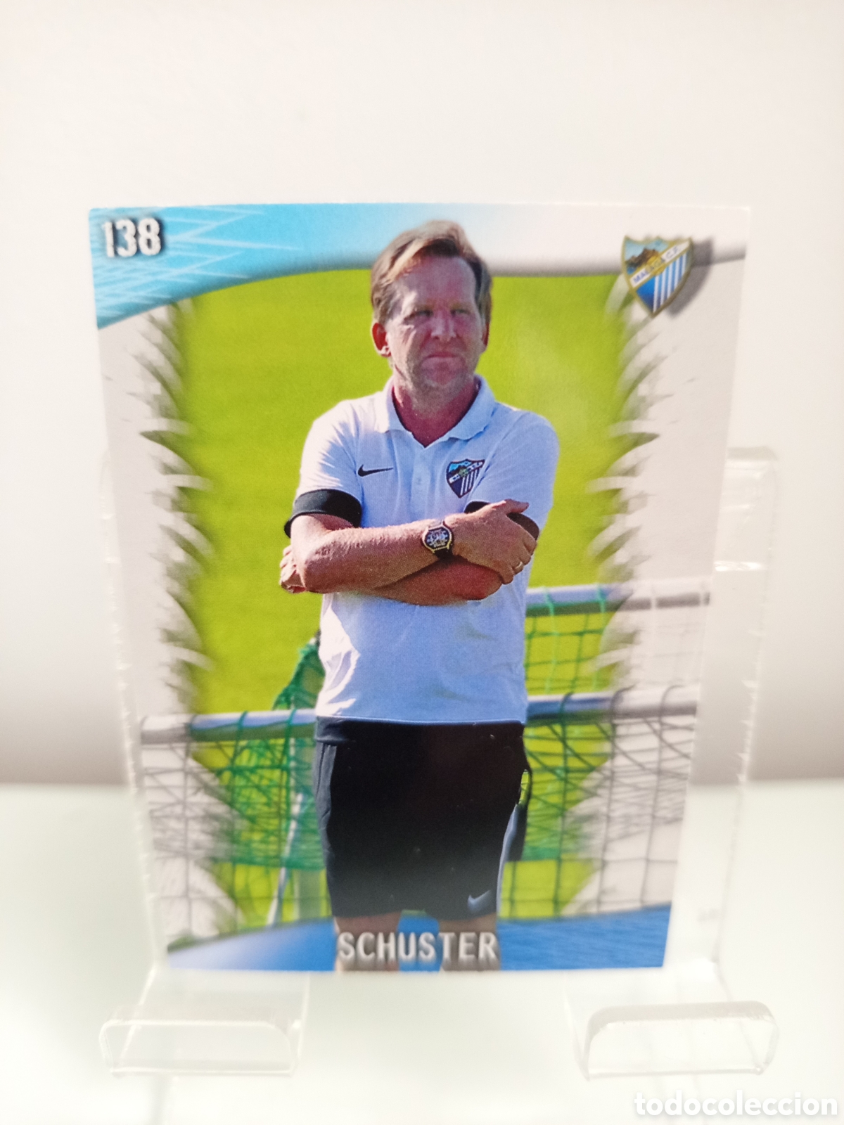 Figurine di Calcio: ❇️ CROMO CARD ⚽ SCHUSTER M&Aacute;LAGA 138 FICHAS LIGA QUIZ GAME 2014 13 14 2013 2014 MUNDICROMO ❇️