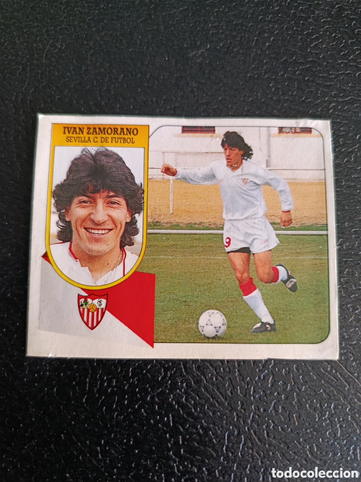 Cromos de F&uacute;tbol: ZAMORANO ROOKIE SEVILLA EDICIONES ESTE &reg; 1991 1992 LIGA FUTBOL 91 92 DESPEGADO