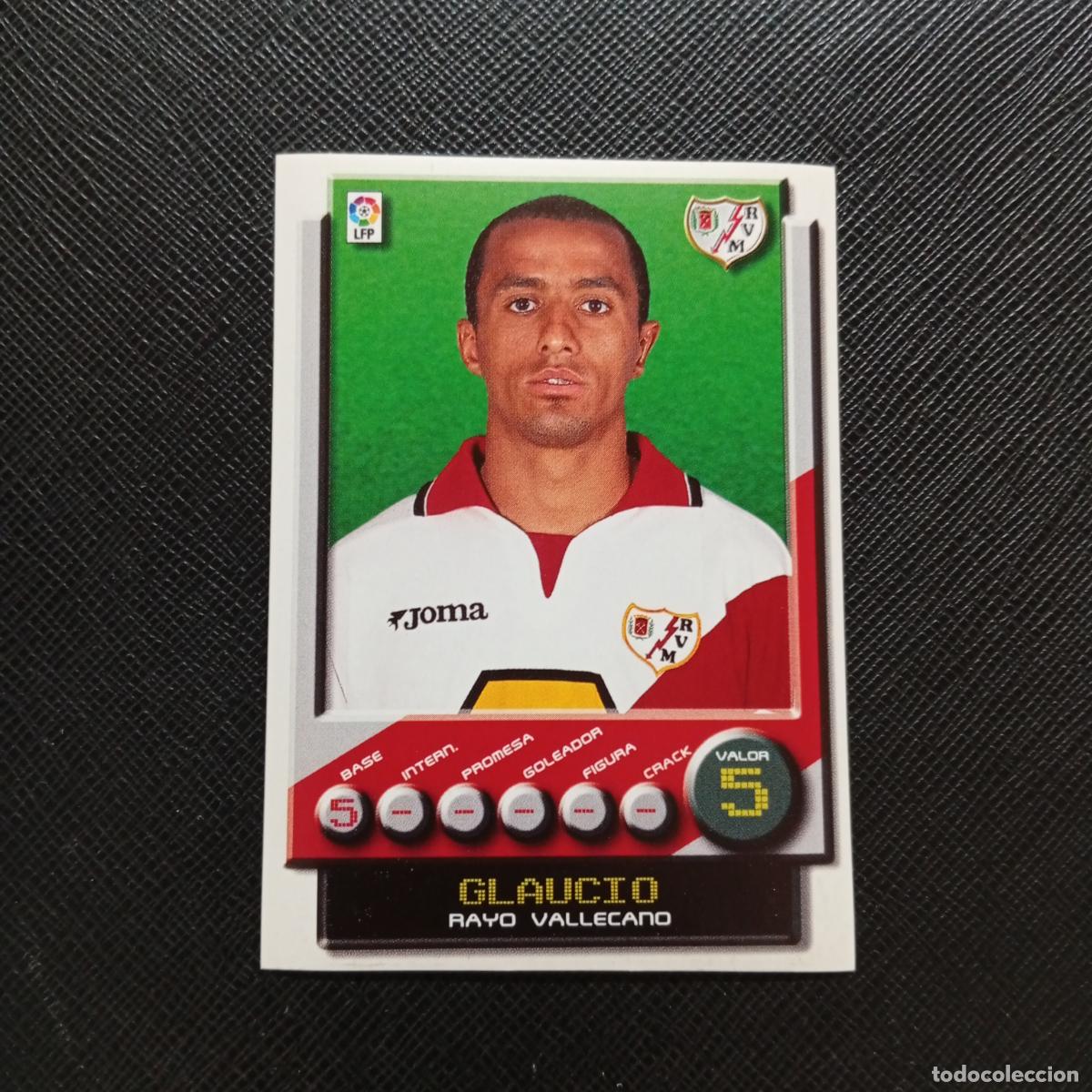 Cromos de F&uacute;tbol: 254 GLAUCIO RAYO VALLECANO PANINI 2001 2002 CROMO FUTBOL 01 02 LIGA - SIN PEGAR - A208 PG127