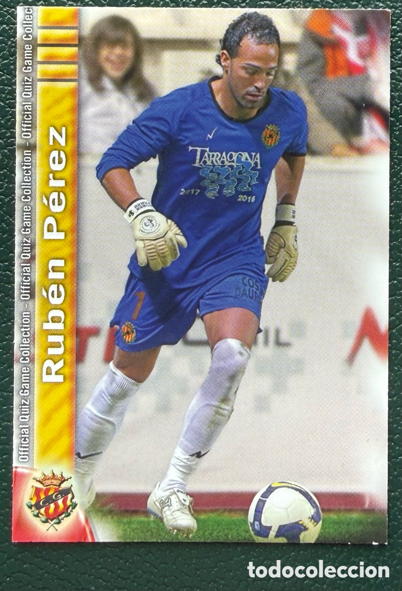 Cromos de F&uacute;tbol: 904 RUBEN PEREZ GIMNASTIC DE TARRAGONA FICHAS ALBUM MUNDICROMO 2009 2010 09 10