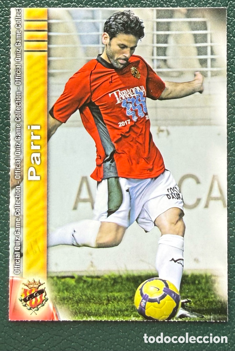 Cromos de F&uacute;tbol: 913 PARRI GIMNASTIC DE TARRAGONA FICHAS ALBUM MUNDICROMO 2009 2010 09 10