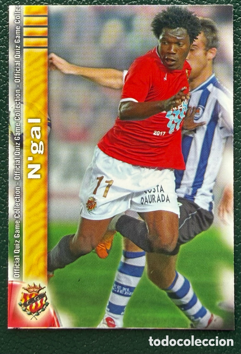 Cromos de Futebol: 916 N'GAL GIMNASTIC DE TARRAGONA FICHAS ALBUM MUNDICROMO 2009 2010 09 10