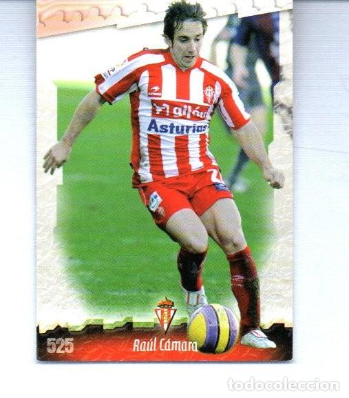 Cromos de F&uacute;tbol: CROMO DE RAUL C&Aacute;MARA DEL REAL SPORTING N&ordm; 525 DEL MC SPORT DEL 2008
