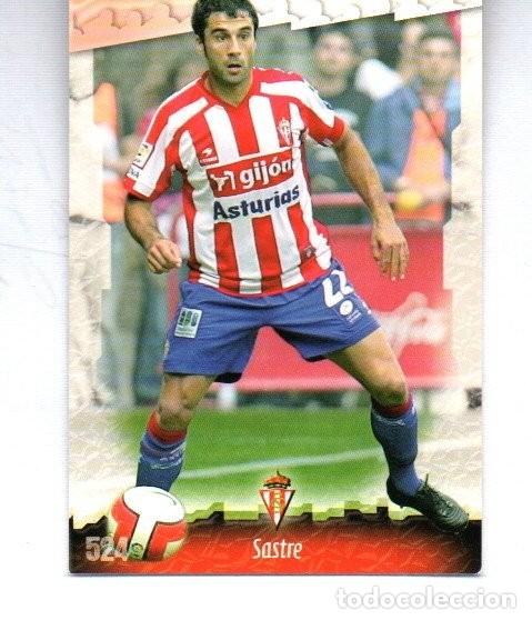 Cromos de F&uacute;tbol: CROMO DE RAFAEL SASTREC DEL REAL SPORTING N&ordm; 524 DEL MC SPORT DEL 2008