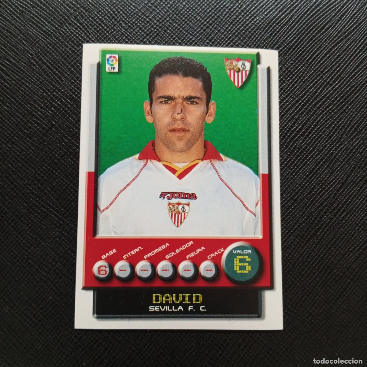 Cromos de F&uacute;tbol: 268 DAVID SEVILLA PANINI 2001 2002 CROMO FUTBOL 01 02 LIGA - SIN PEGAR - A208 PG127