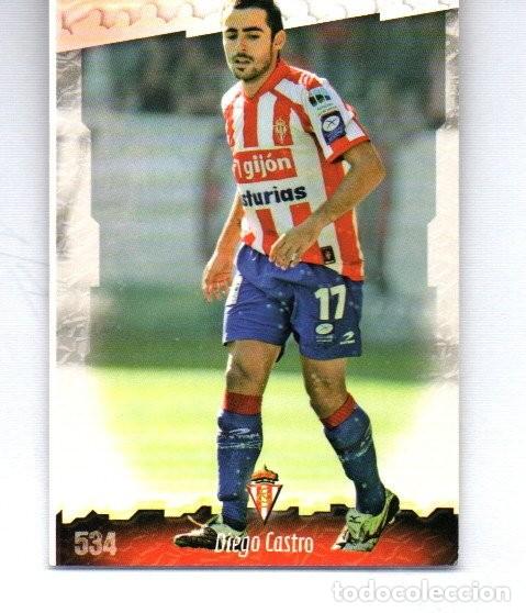 Cromos de F&uacute;tbol: CROMO DE DIEGO CASTRO DEL REAL SPORTING N&ordm; 534 DEL MC SPORT DEL 2008