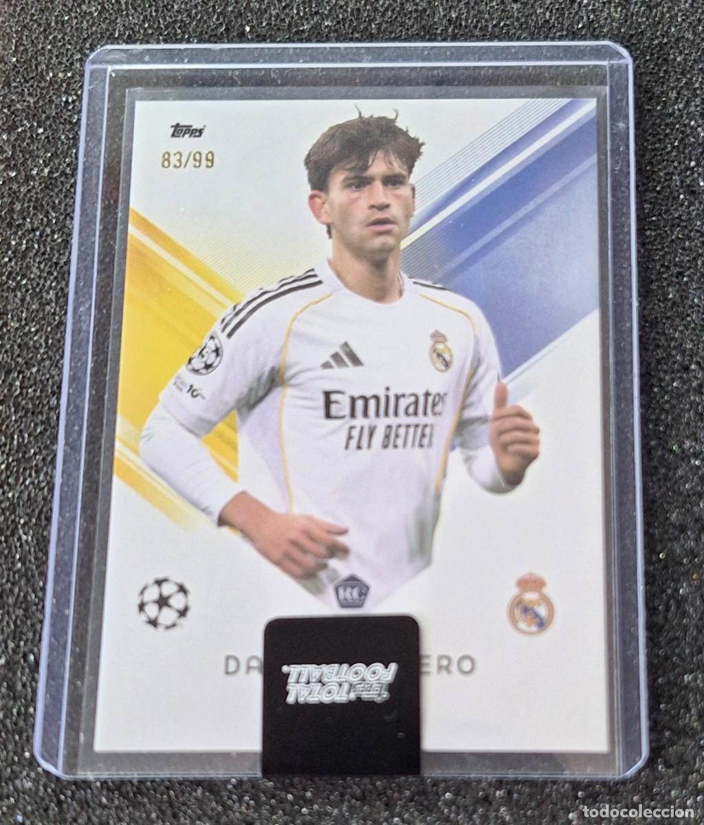 Cromos de F&uacute;tbol: Dani Mesonero Real Madrid Topps Total Football 83/99 Rookie RC