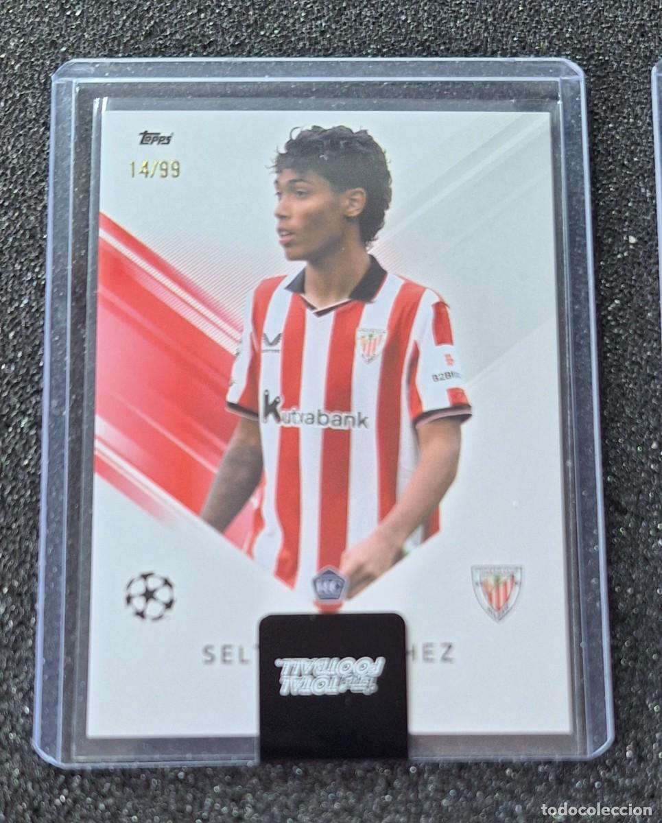 Cromos de F&uacute;tbol: Selton Sanchez Athletic de Bilbao Topps Total Football 14/99 Rookie RC