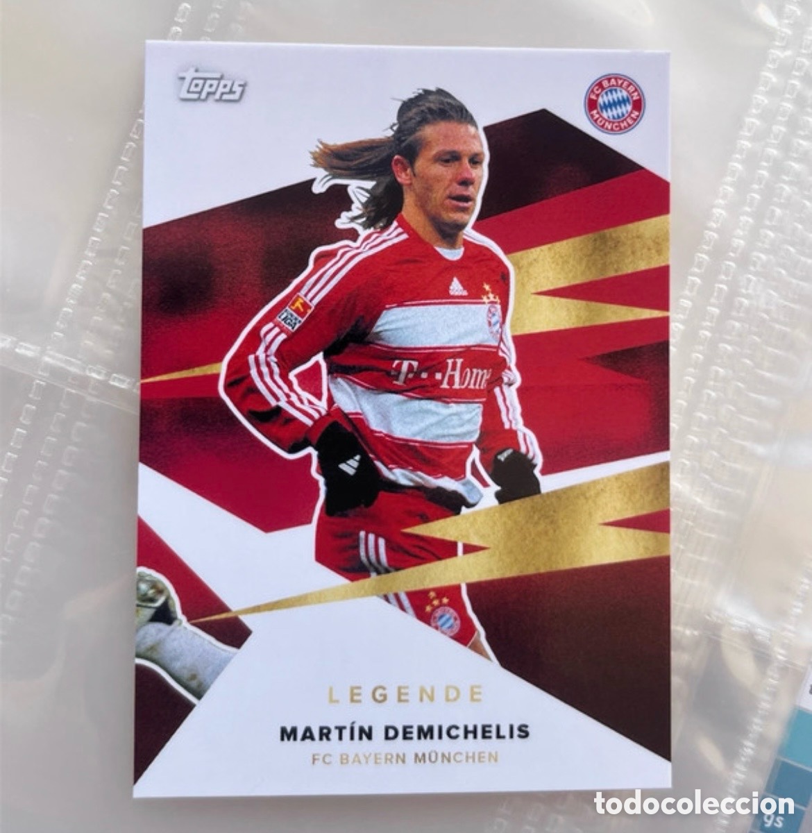 Cromos de F&uacute;tbol: Mart&iacute;n Demichelis Legende