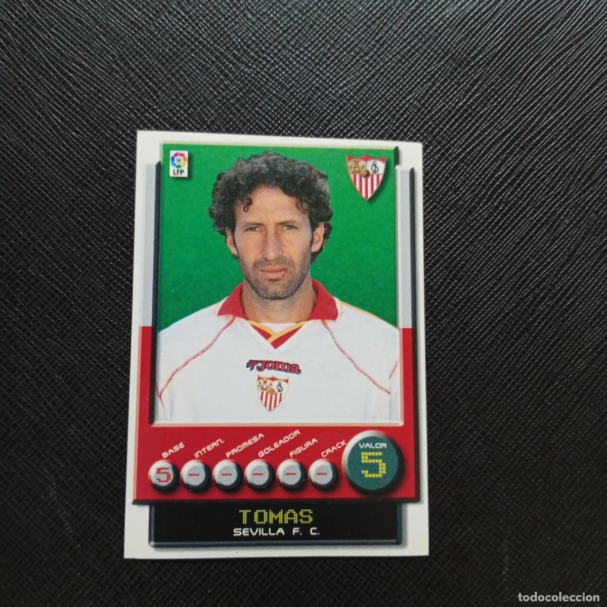 Cromos de F&uacute;tbol: 276 TOMAS SEVILLA PANINI 2001 2002 CROMO FUTBOL 01 02 LIGA - SIN PEGAR - A208 PG136