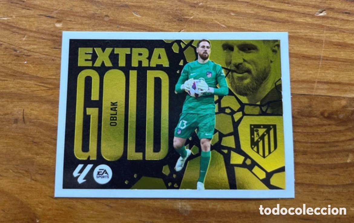 Cromos de F&uacute;tbol: Oblak Extra Gold 2024/2025