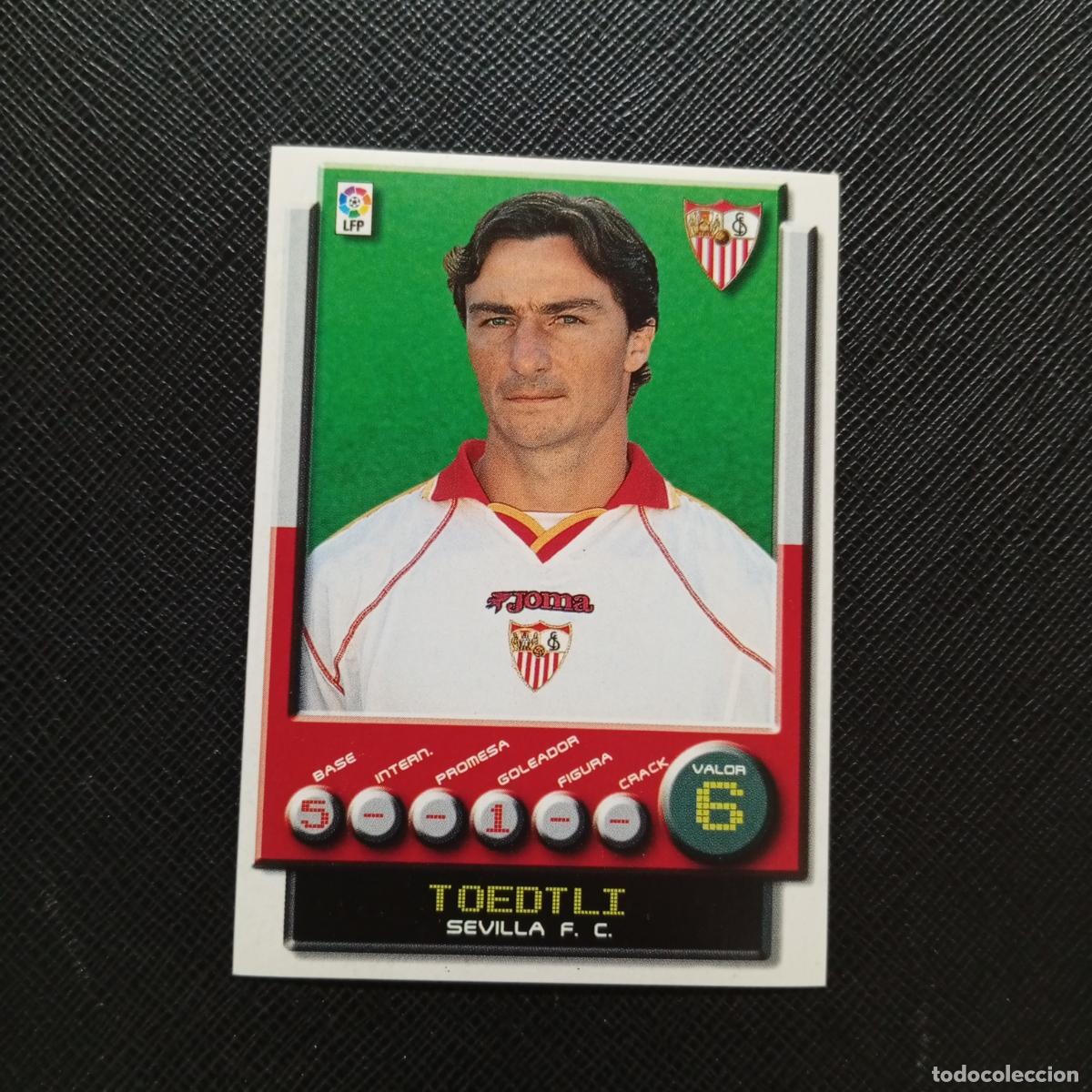 Cromos de F&uacute;tbol: 279 TOEDTLI SEVILLA PANINI 2001 2002 CROMO FUTBOL 01 02 LIGA - SIN PEGAR - A208 PG136