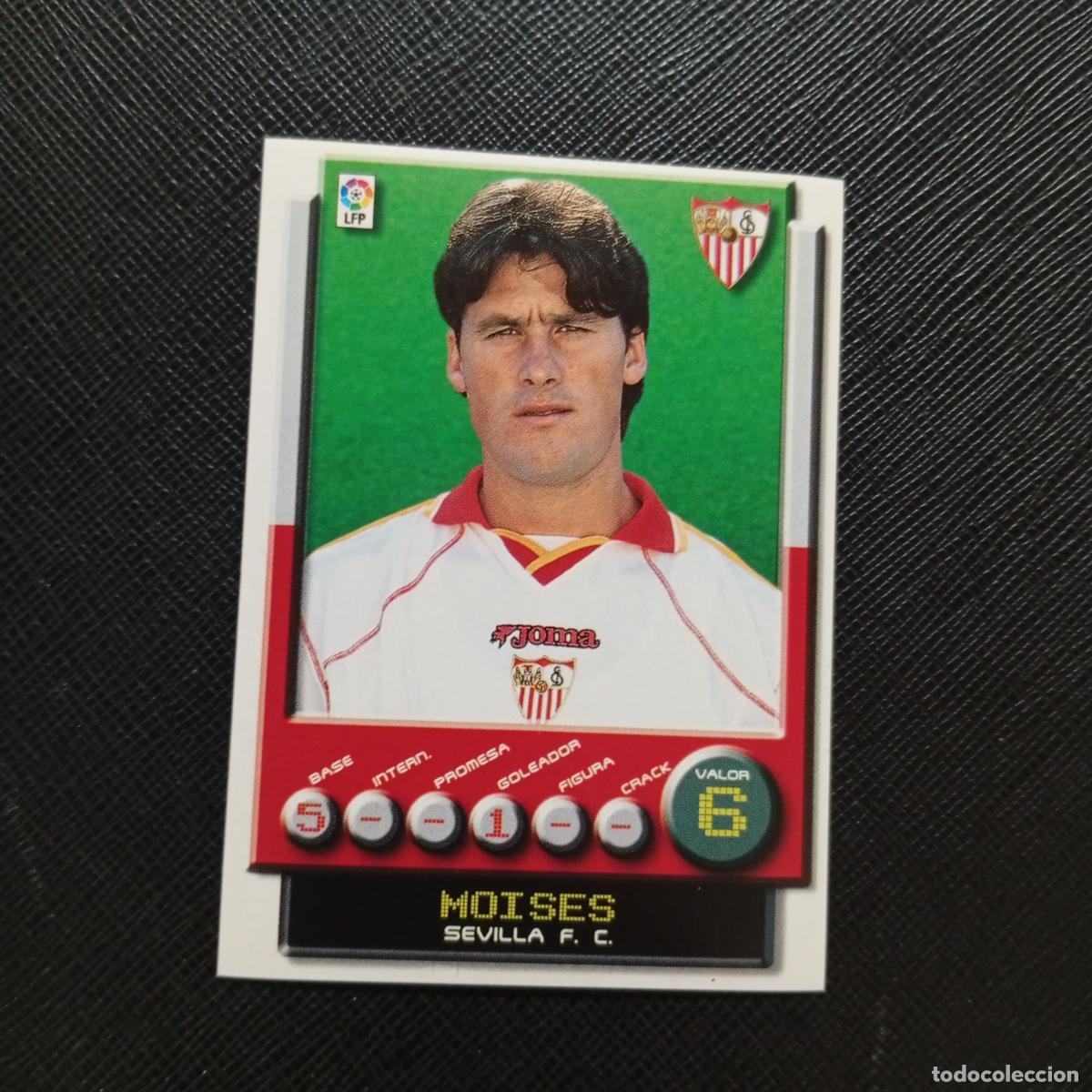 Cromos de F&uacute;tbol: 280 MOISES SEVILLA PANINI 2001 2002 CROMO FUTBOL 01 02 LIGA - SIN PEGAR - A208 PG136