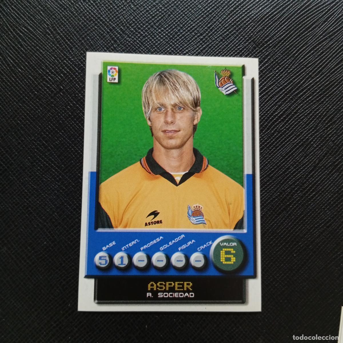 Cromos de F&uacute;tbol: 282 ASPER REAL SOCIEDAD PANINI 2001 2002 CROMO FUTBOL 01 02 LIGA - SIN PEGAR - A208 PG136