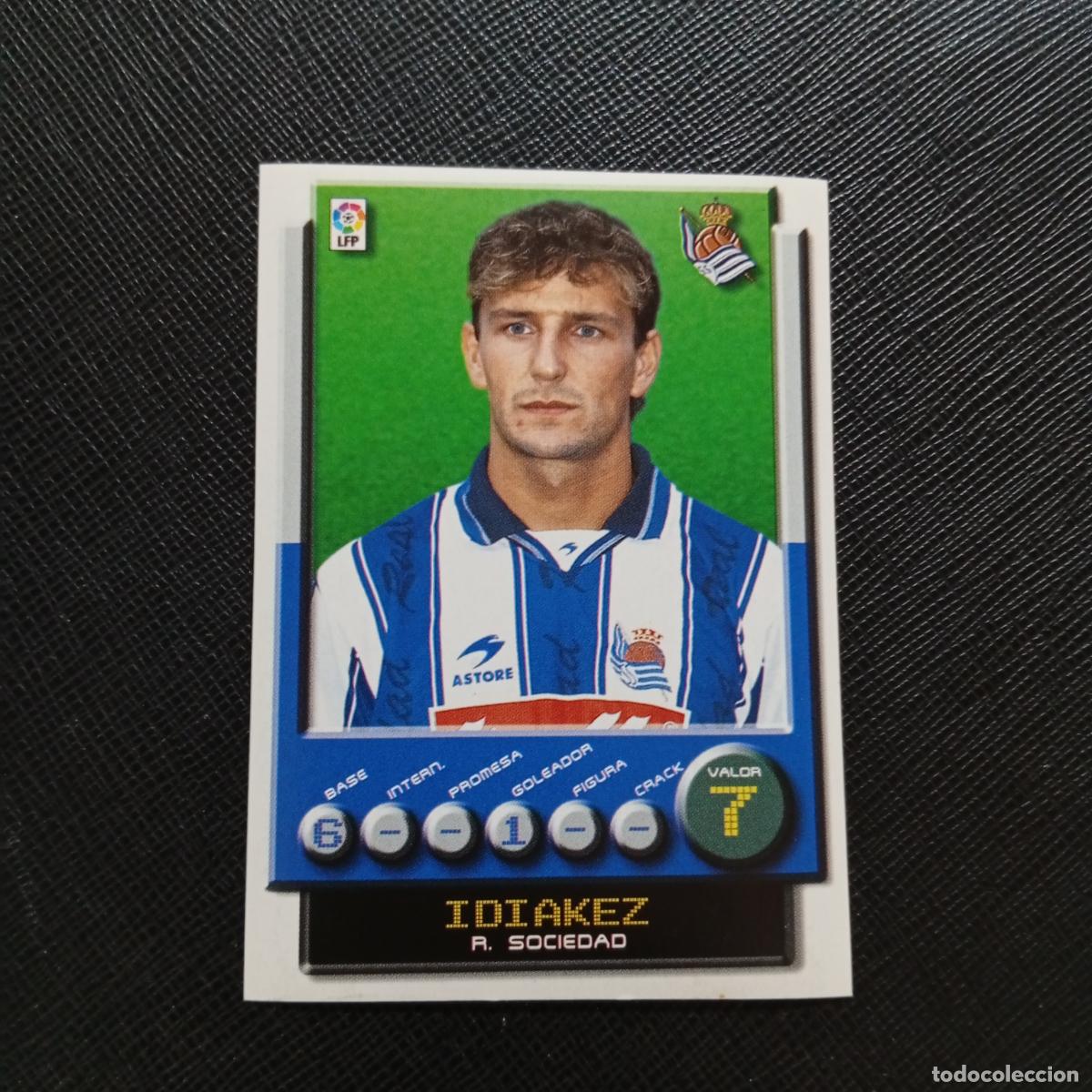 Cromos de F&uacute;tbol: 291 IDIAKEZ REAL SOCIEDAD PANINI 2001 2002 CROMO FUTBOL 01 02 LIGA - SIN PEGAR - A208 PG145