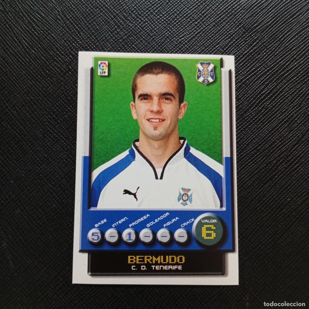 Cromos de F&uacute;tbol: 308 BERMUDO TENERIFE PANINI 2001 2002 CROMO FUTBOL 01 02 LIGA - SIN PEGAR - A208 PG154