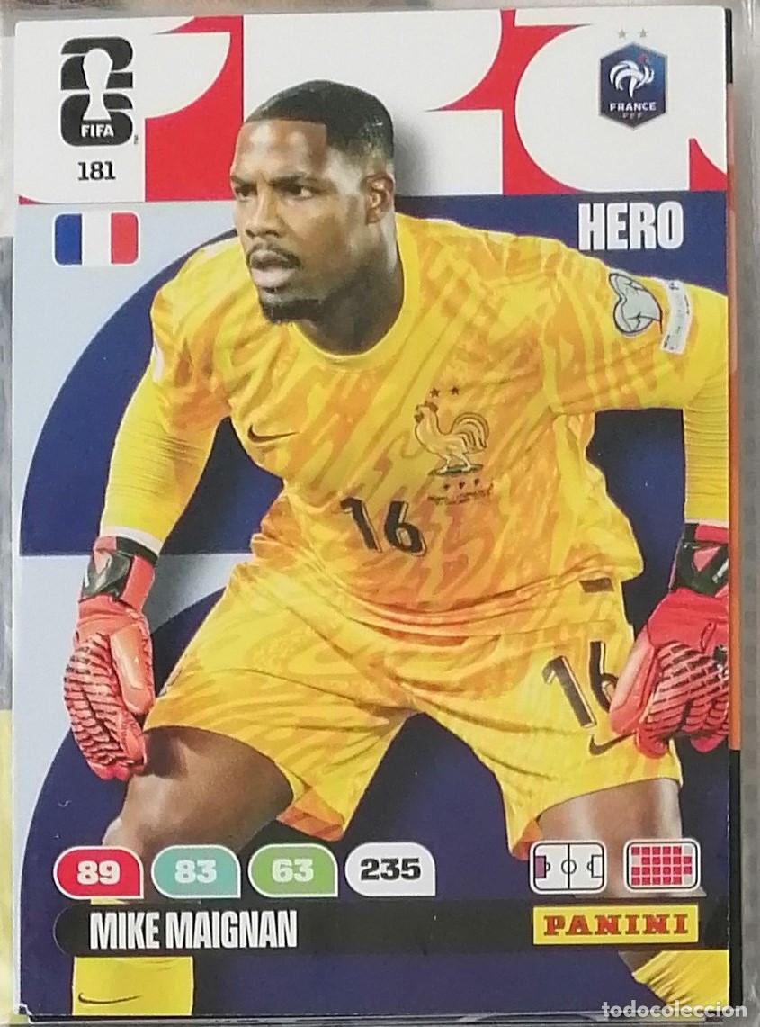 Cromos de F&uacute;tbol: 181 MIKE MAIGNAN Hero World Cup 2026 Adrenalyn XL Panini