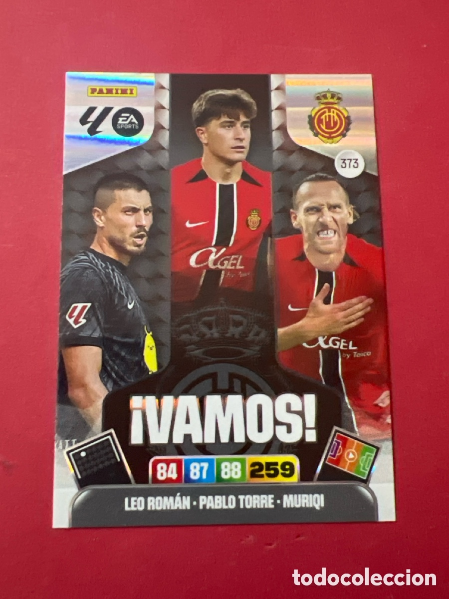 Cromos de F&uacute;tbol: C225. PANINI ADRENALYN XL LIGA EA SPORTS 2025-2026 25-26 &ndash; VAMOS &ndash; RCD Mallorca N&ordm; 373