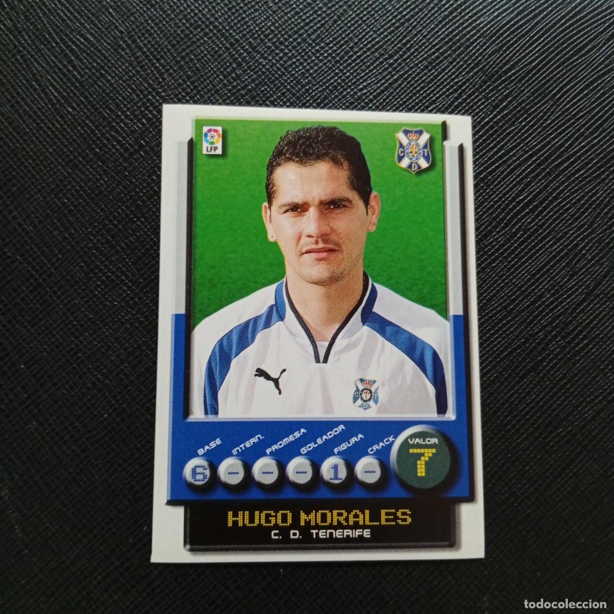 Cromos de F&uacute;tbol: 316 HUGO MORALES TENERIFE PANINI 2001 2002 CROMO FUTBOL 01 02 LIGA - SIN PEGAR - A208 PG154