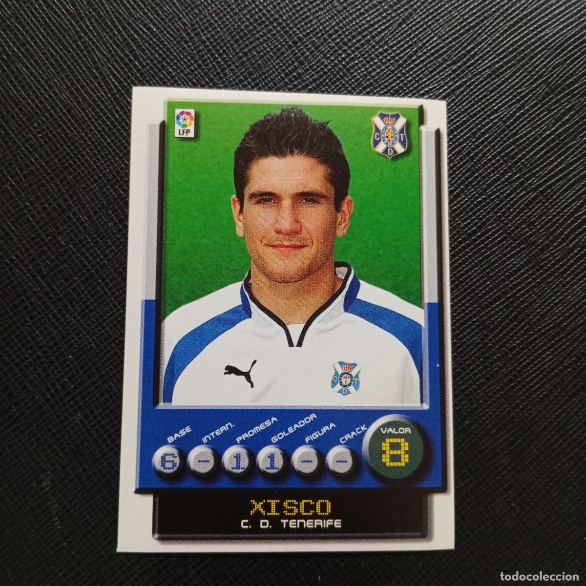 Cromos de Futebol: 319 XICO TENERIFE PANINI 2001 2002 CROMO FUTBOL 01 02 LIGA - SIN PEGAR - A208 PG154